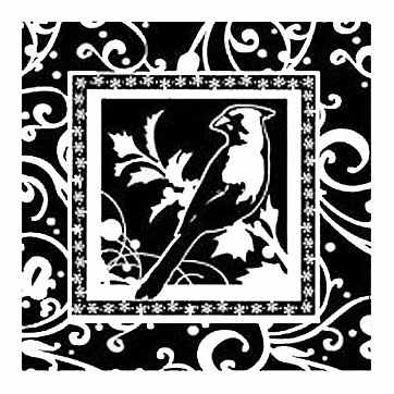 Inkadinkado Clear Stamps Mini - Frame Cardinal