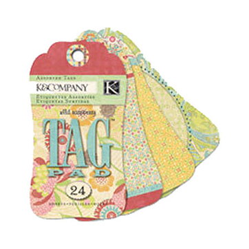 Tag Pad Wild Raspberry