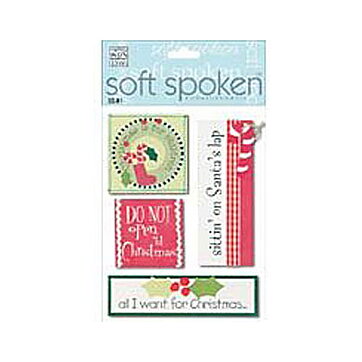 Me & My Big Ideas Stickers Soft Spoken - Santa's Lap