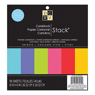 DCWV Cardstock Stack Bright
