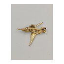 Brooch Attwood & Sawyer - Hummingbird Enamelled with Rhinestone