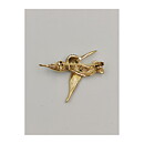 Brooch Attwood & Sawyer - Hummingbird Enamelled with Rhinestone