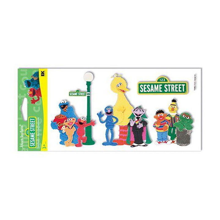 Jolees Boutique Stickers Large - Sesame Street The Gang