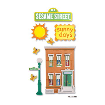 Jolees Boutique Stickers Large - Sesame Street 