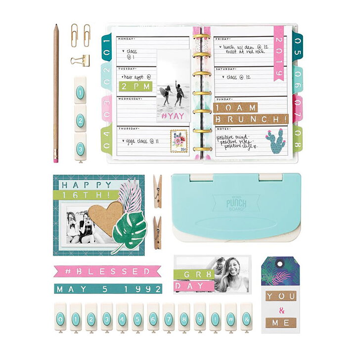 We R Memory Keepers Numbers & Symbols Punch Set
