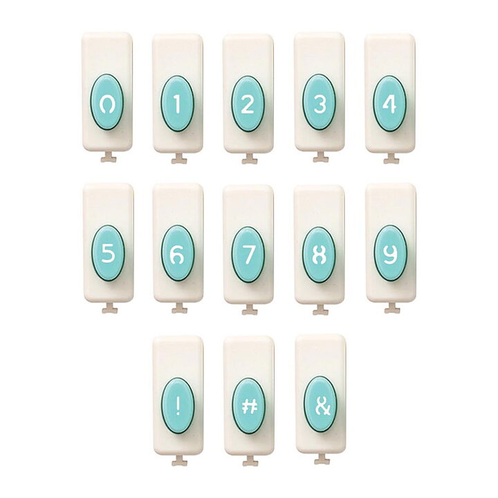 We R Memory Keepers Numbers & Symbols Punch Set