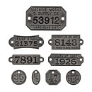 Tim Holtz Idea-Ology Metal Factory Tags