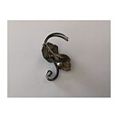 Brooch - Rose & Leaf