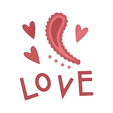 Quickutz Dies 4x4 - Love REV-0083