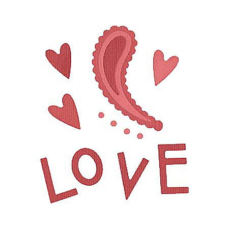 Quickutz Dies 4x4 - Love REV-0083
