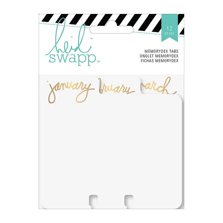 American Crafts / Heidi Swapp Tabbed Dividers - Month