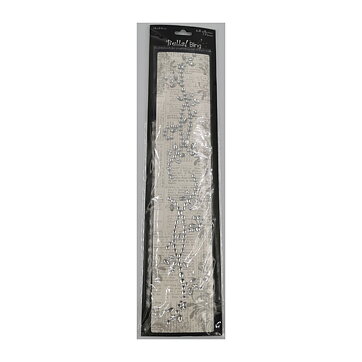 Bella! Bling Floral Strip - Silver