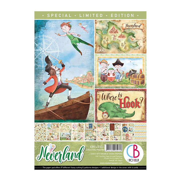 Ciao Bella Double-Sided Paper Pack - Neverland