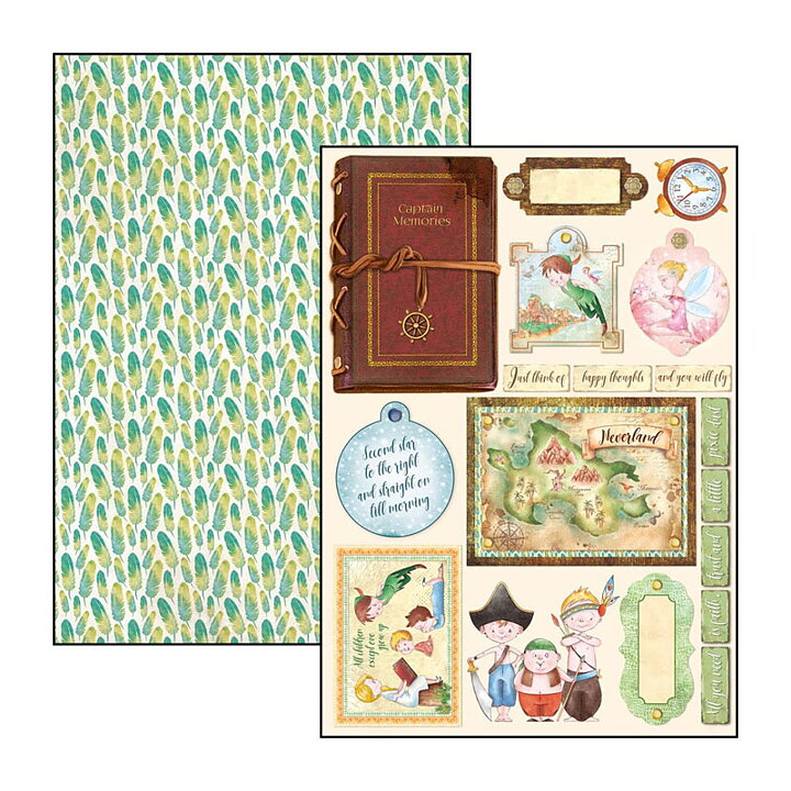 Ciao Bella Double-Sided Paper Pack - Neverland