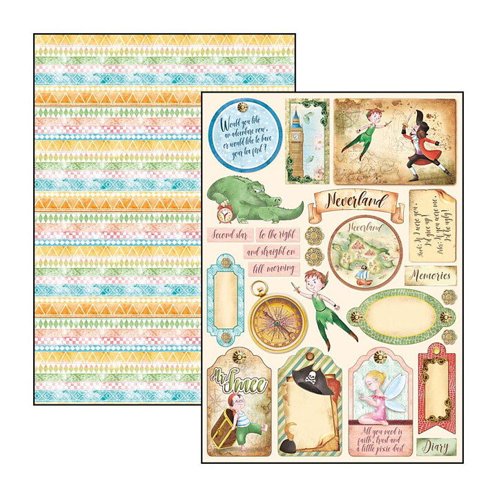 Ciao Bella Double-Sided Paper Pack - Neverland