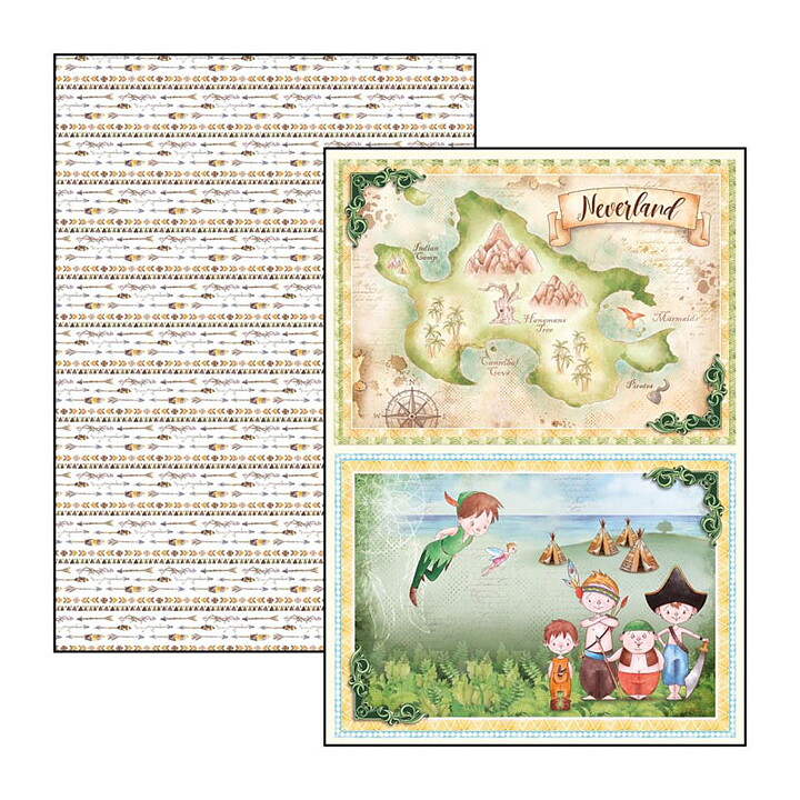 Ciao Bella Double-Sided Paper Pack - Neverland