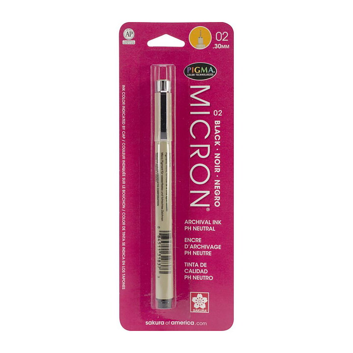 Sakura Pigma Micron Pen 0.30 mm - Black