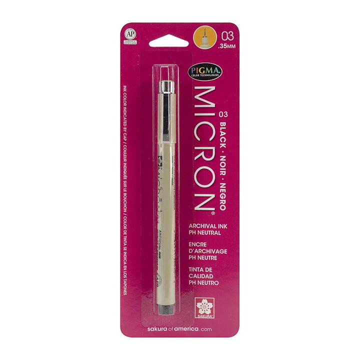 Sakura Pigma Micron Pen 0.35 mm - Black