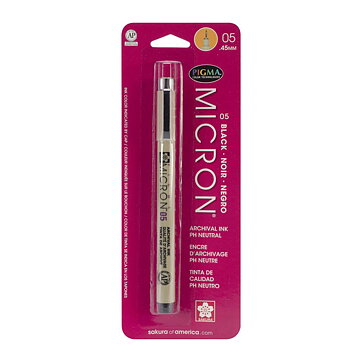 Sakura Pigma Micron Pen 0.45 mm - Black