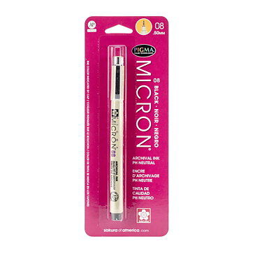 Sakura Pigma Micron Pen 0.50 mm - Black