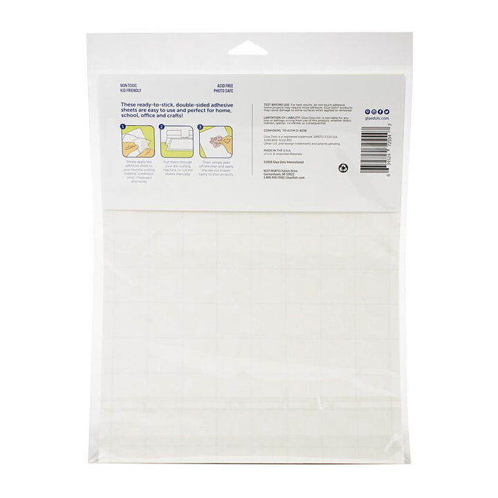 Glue Dots Adhesive Sheets Permanent