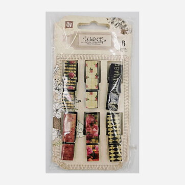 Prima Marketing Wood Clips - 2