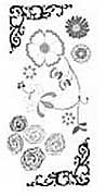 Stickers Book Remarks Decorative Accents Black