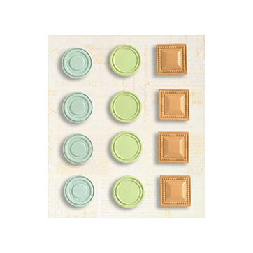 Brads - Studio K Square & Circle