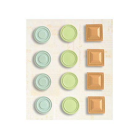 Brads - Studio K Square & Circle