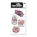 Harley Davidson Stickers - Daggers Metal
