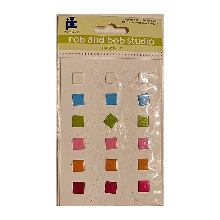 Provo Craft Rob and Bob Studio Snap Ease Fastener - Square