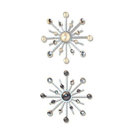 Brads - Sparkle Burst Pearls