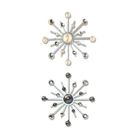 Brads - Sparkle Burst Pearls