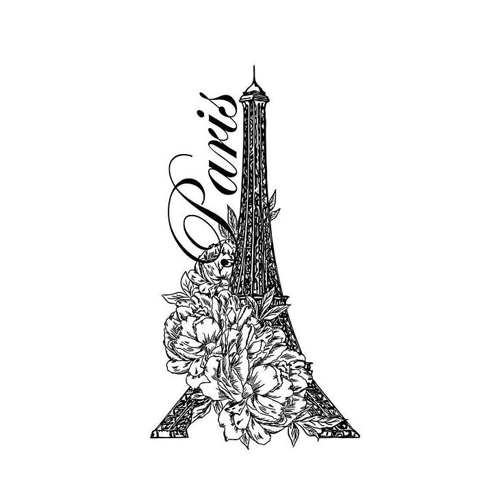 Crafters Companion Clear Stamps - Parisian Collection Le Francais