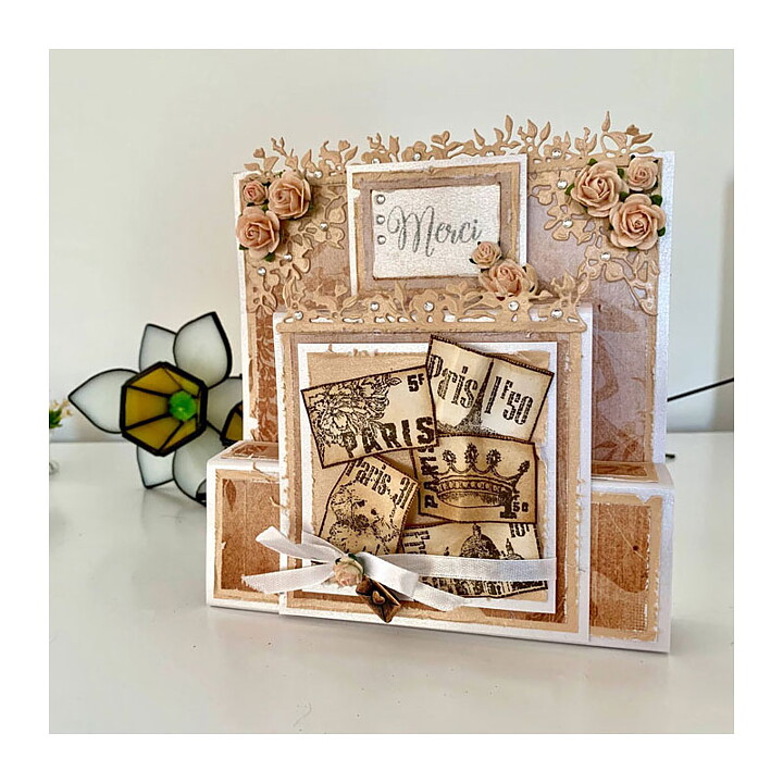 Crafters Companion Clear Stamps - Parisian Collection French Stamps