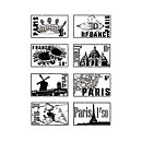Crafters Companion Clear Stamps - Parisian Collection French Stamps