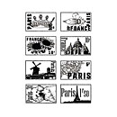 Crafters Companion Clear Stamps - Parisian Collection French Stamps
