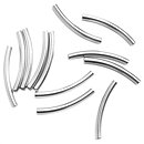 Cousin Stainless Steel Elegance - Curved Tube Spacer 21 mm