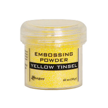 Ranger Embossing Powder Tinsel - Yellow 