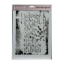Dress My Craft Stencil A4 - Vintage Script