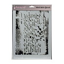 Dress My Craft Stencil A4 - Vintage Script