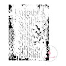 Dress My Craft Stencil A4 - Vintage Script
