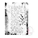 Dress My Craft Stencil A4 - Vintage Script