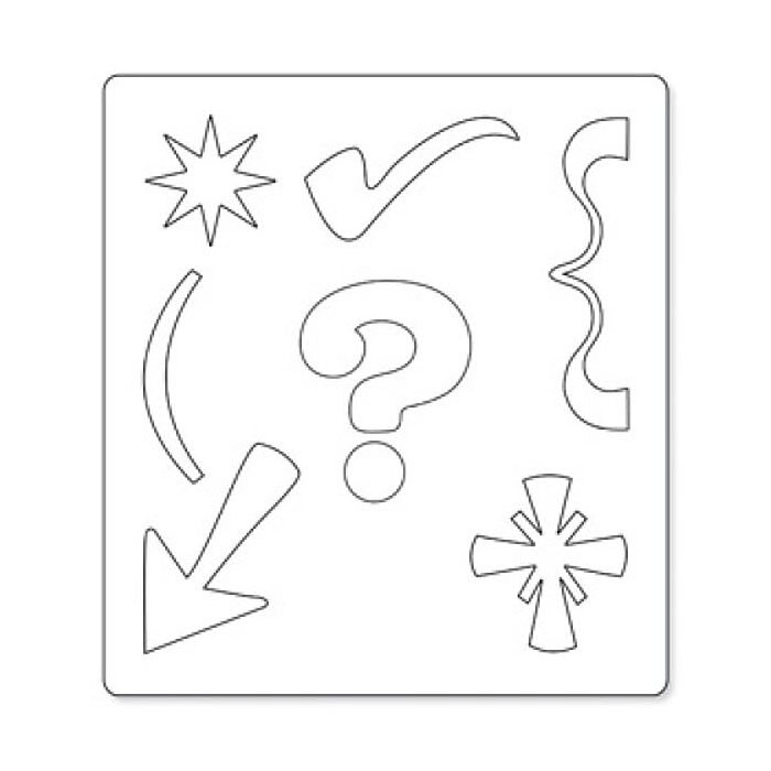 Sizzix Die Bigz - Dingbats 1#