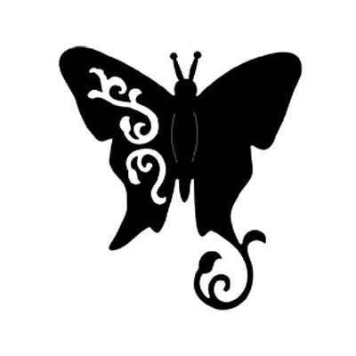 BK Dies 3x3 Animal Butterfly Flourish