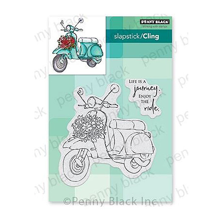 Penny Black Rubber Stamps Slapstick - The Ride