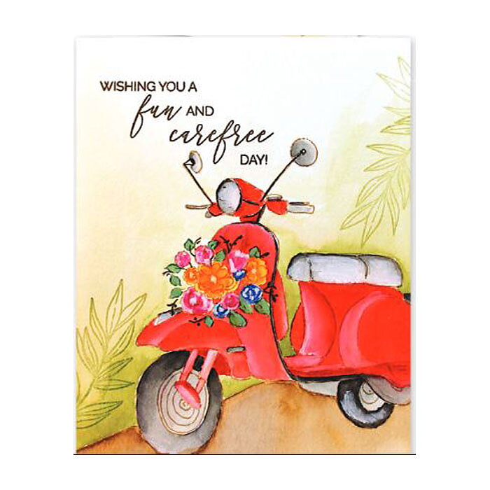 Penny Black Rubber Stamps Slapstick - The Ride