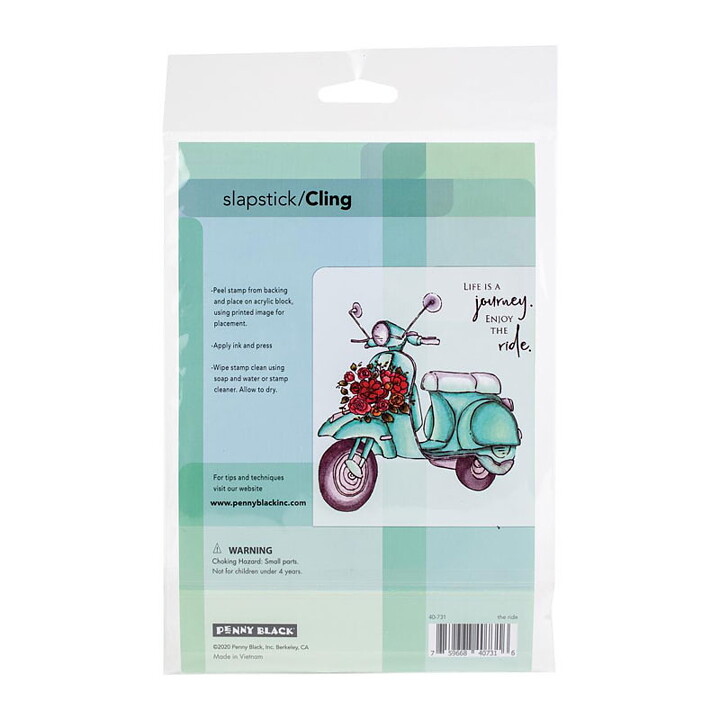 Penny Black Rubber Stamps Slapstick - The Ride
