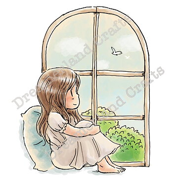 Dreamersland Crafts - Gazing Out at Nature's Beauty