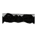 American Crafts Ribbon Ruban Premium - Rose Black